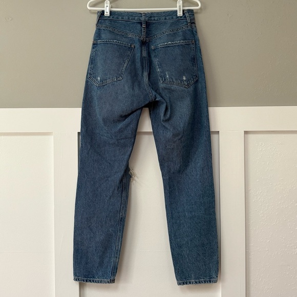 AGOLDE Jamie High Rise Classic Fit Jeans in Angst - Picture 4 of 11